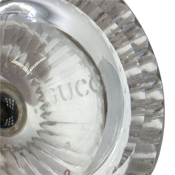 Vintage Gucci Italian Cut Crystal Sugar Shaker Muffineer Silver Plated RARE HTF - Picture 7 of 9